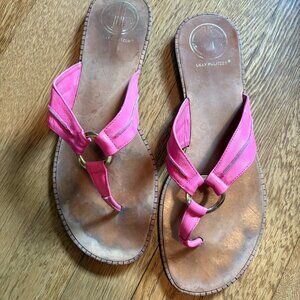 Lilly Pulitzer Pink Sandals